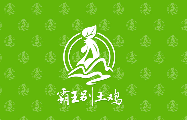 【LOGO設計】霸王別土雞-Design茳