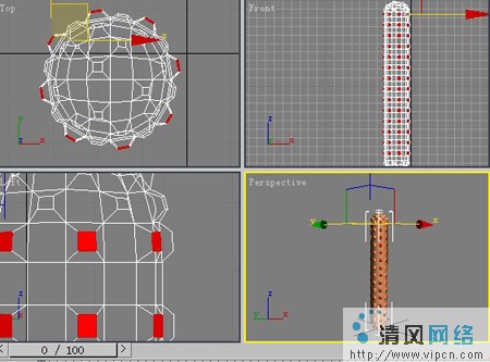 3D Max圖文教程:3ds Max制造逼真仙人刺[多圖]圖片15