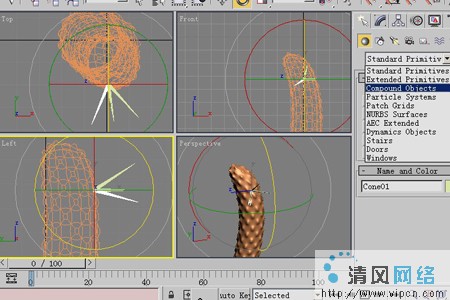 3D Max圖文教程:3ds Max制造逼真仙人刺[多圖]圖片27