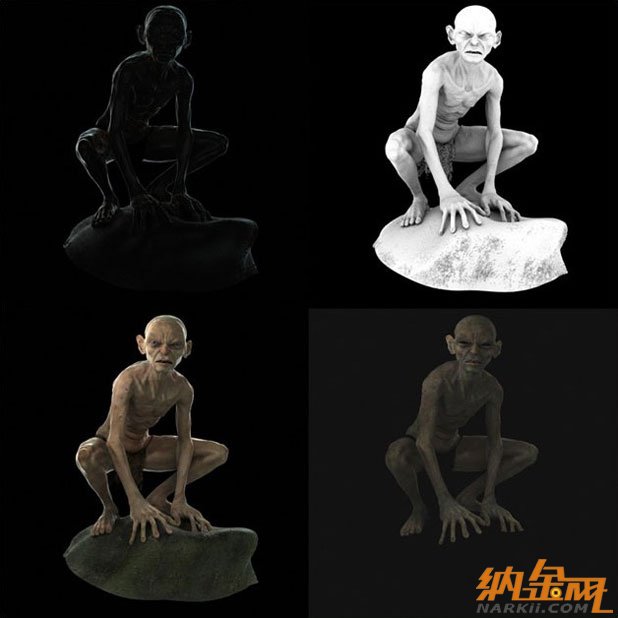 <指環(huán)王咕嚕> Maya制作實(shí)例教程 - 3D動(dòng)畫(huà)教程 -  112_4d9146b6.jpg