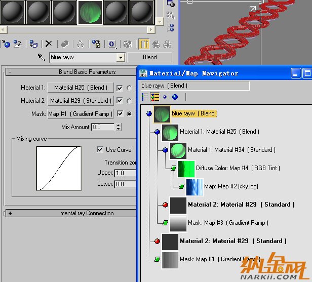 3DSMAX光線材質(zhì)解析 飛特網(wǎng) 3DSMAX材質(zhì)貼圖教程