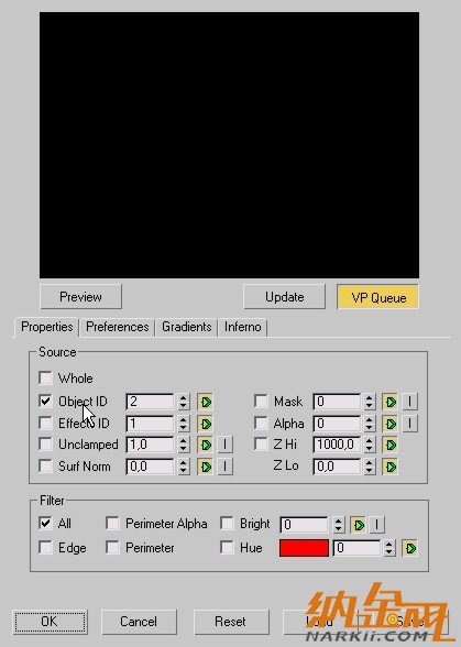 3dMAX激光劍輝光效果5