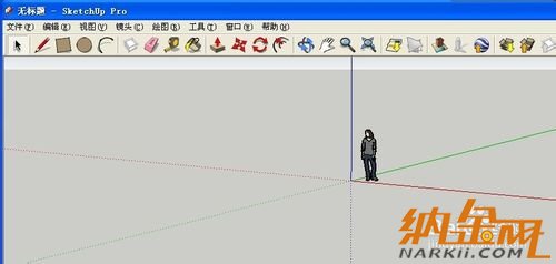 sketchup建模教程：sketchup草圖大師畫一個內(nèi)空圓柱