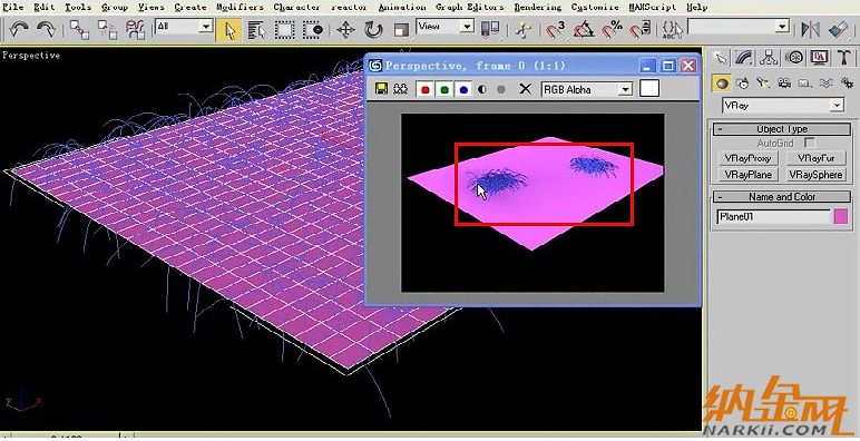 vray材質(zhì)教程：vray毛發(fā)地毯的制作全過程