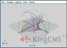 Maya 7.0 變形-非線性變形  MAYA教程