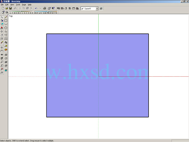 SketchUp教程：簡單流程