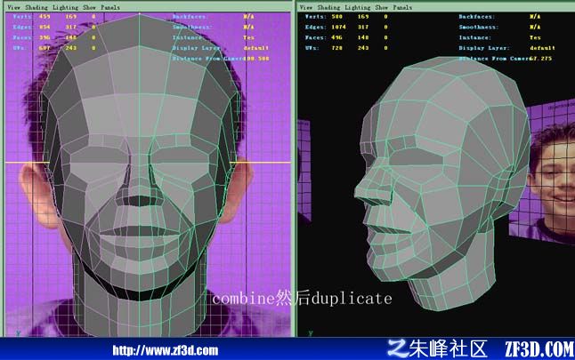 Maya建模教程：角色頭部教程詳解