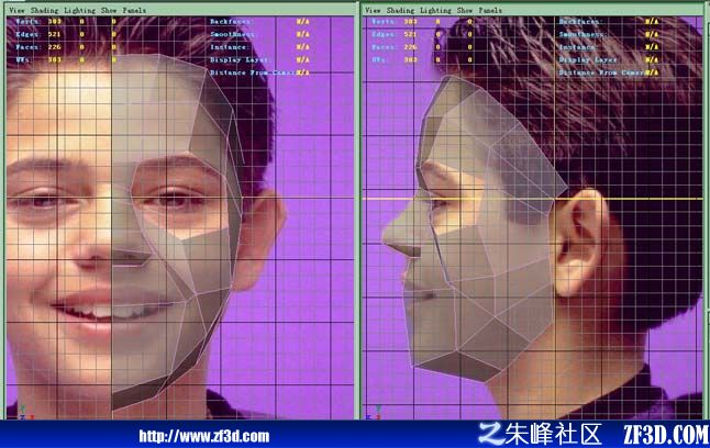 Maya建模教程：角色頭部教程詳解