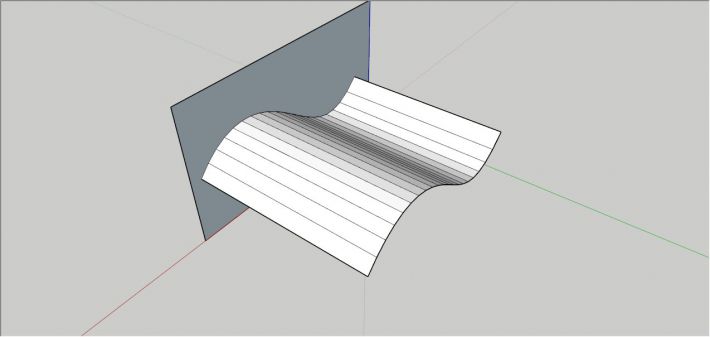 sketchup建模教程：曲面桁架建模方法