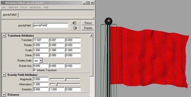 maya建模教程：隨機(jī)飄動(dòng)的旗幟