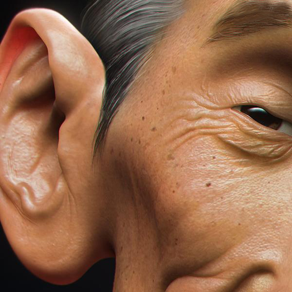 ZBRUSH打造著名相聲演員馬三立  納金網(wǎng)