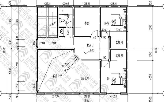 農(nóng)村小別墅xnc2199圖紙5.jpg